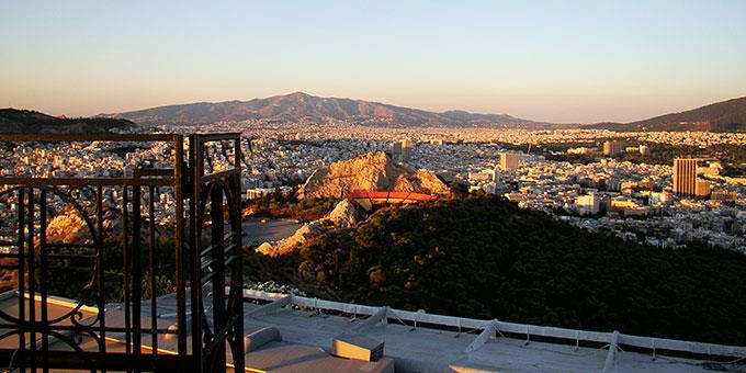 View from Lycabettus Hill